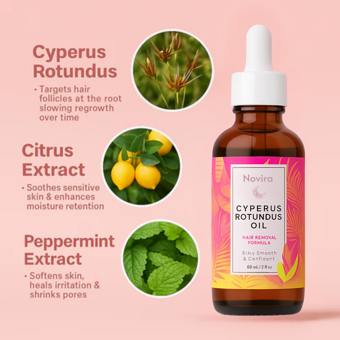 Novira™- Cyperus Rotundus Skin Serum
